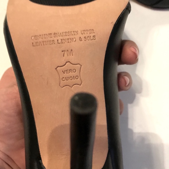 👠NEW LEON MAX Leather Pumps - Picture 5 of 9